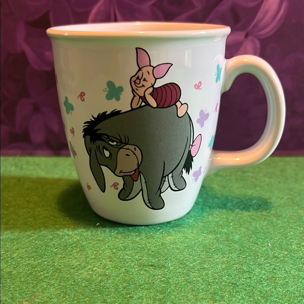 Vintage Disney Eeyore and Piglet Mug